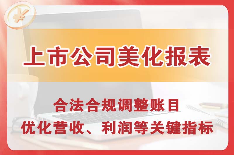 亳州上市公司美化报表